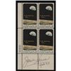 Image 1 : James Lovell Signed Stamp Block