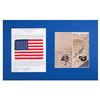 Image 1 : Tom Stafford's Apollo 10 Flown Flag