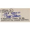 Image 2 : Buzz Aldrin Signed Lunar Module Blueprint