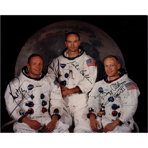 Apollo 11 Signed Photograph