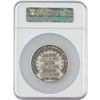 Image 2 : Apollo 11 Robbins Medal Restrike Signed by Michael Collins - NGC MS 70