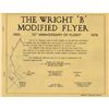Image 1 : Neil Armstrong Signed Wright 'B' Modified Flyer Booklet