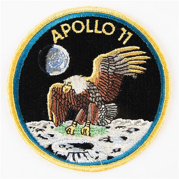 Michael Collins's Apollo 11 Bio Patch