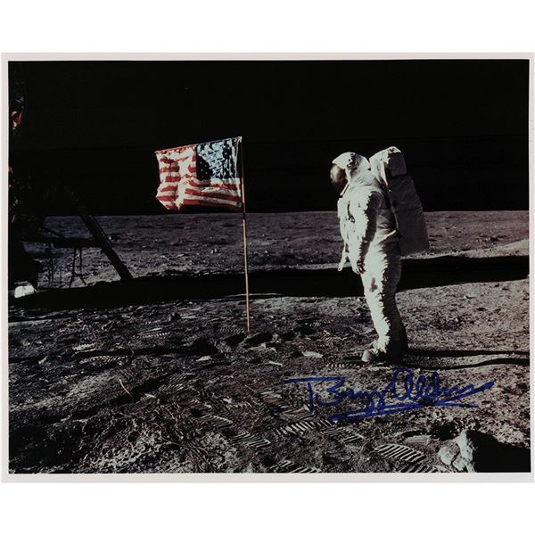 Buzz Aldrin Signed Photograph