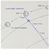 Image 3 : Apollo 13 Signed Trajectory Plotting Chart