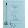 Image 1 : Apollo 13 Multi-signed Complete Copy of the Flight Director's Log