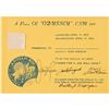 Image 1 : Apollo 13 Signed Flown Command Module Fabric Presentation