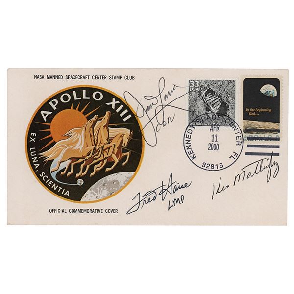 Apollo 13 Signed Limited Edition Cover ‰ÛÓ From the Fred Haise Personal Archive