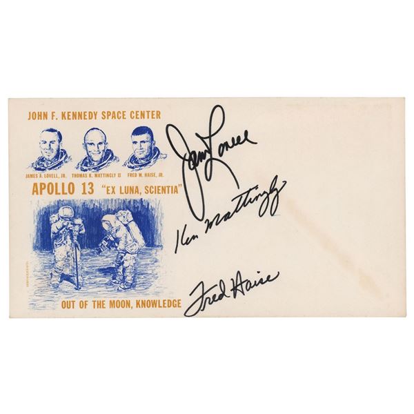 Apollo 13 Signed Cover