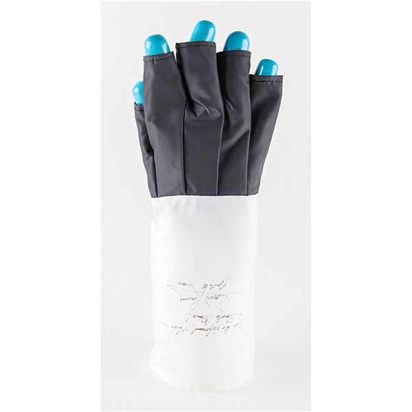 James Lovell Signed Space Suit Glove Replica