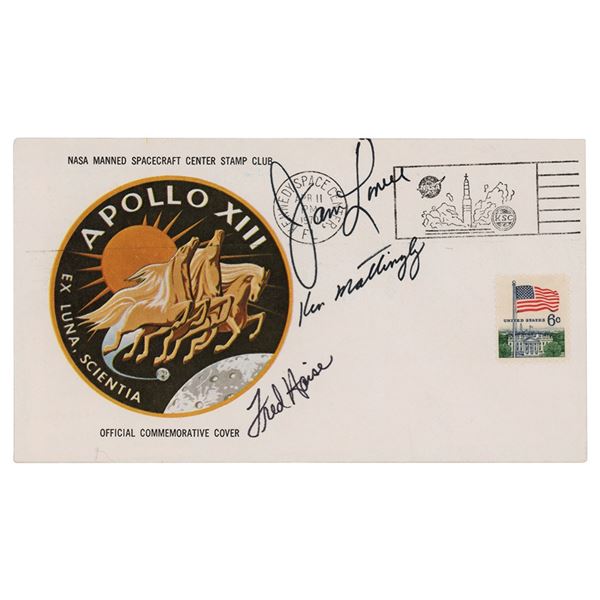 James Lovell's Apollo 13 'Type 1' Insurance Cover