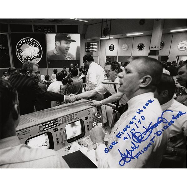 Gene Kranz Signed Photograph