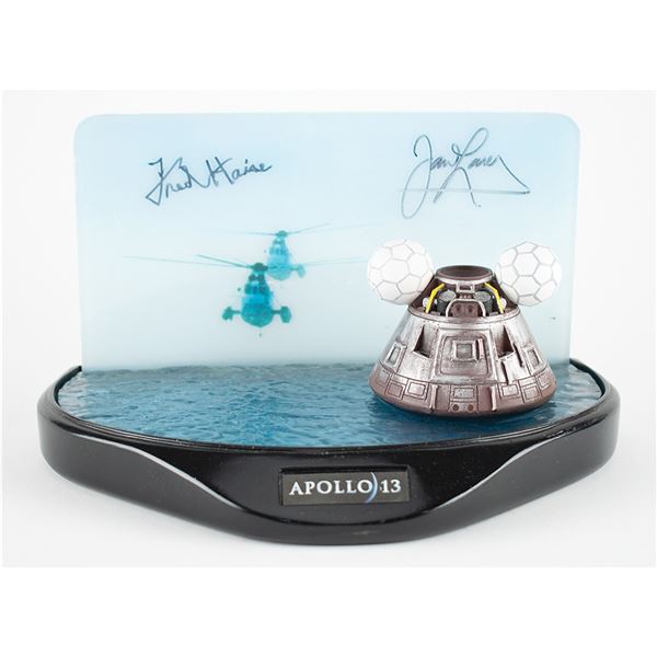 James Lovell and Fred Haise Signed Limited Edition 'Splashdown' Sculpture
