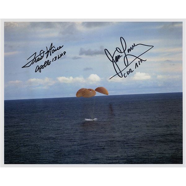 James Lovell and Fred Haise Signed Photograph
