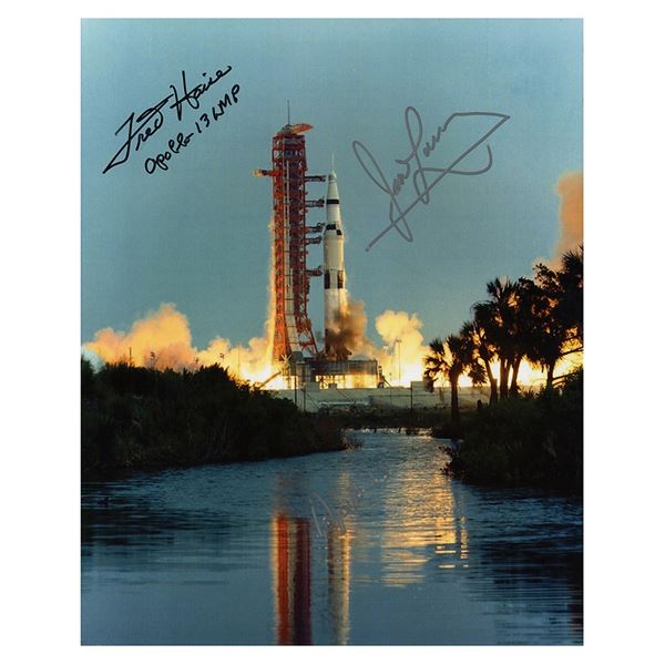 James Lovell and Fred Haise Signed Photograph