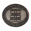 Image 2 : Apollo 14 Robbins Medallion (Attested as Flown and from the Collection of Buzz Aldrin)