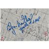 Image 2 : Edgar Mitchell Signed Apollo 14 Lunar Orbital Science Contingency Flight Chart