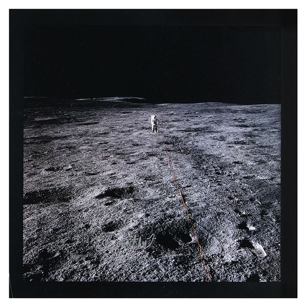 Edgar Mitchell Signed Print