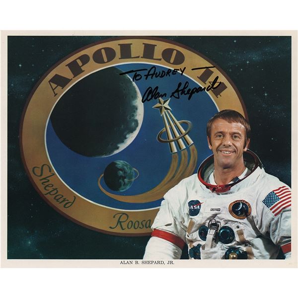 Alan Shepard Signed Photograph