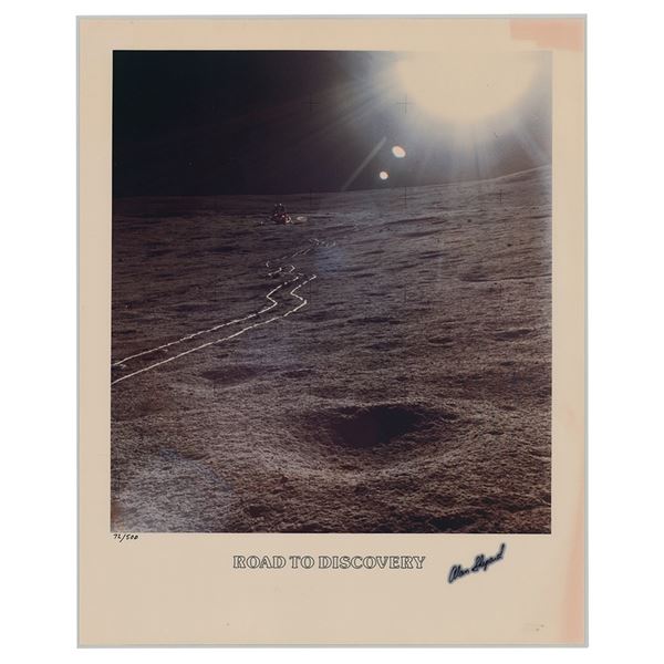 Alan Shepard Signed Photograph: 'Road to Discovery'