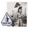 Image 1 : Al Worden's NASA MSC T-38 Patch and Photograph