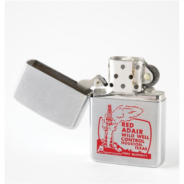 Al Worden's 'Red Adair' Zippo Lighter