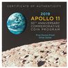 Image 4 : Al Worden's Apollo 11 50th Anniversary 5-Ounce Silver Proof Coin
