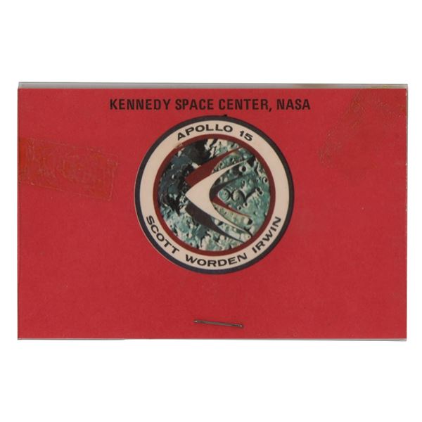 Al Worden's Apollo 15 Launch Pass