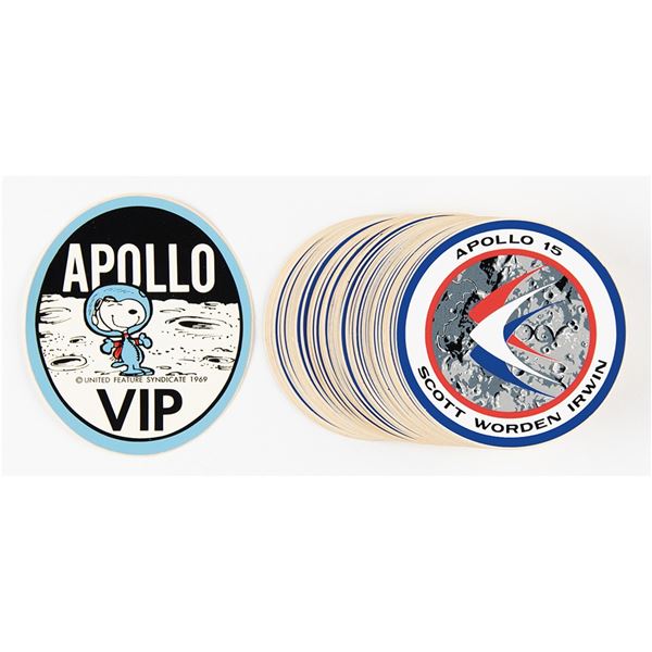 Al Worden's (74) Apollo Stickers
