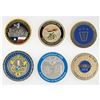 Image 2 : Al Worden's Lot of (6) Medallions and Challenge Coins