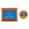 Image 1 : Al Worden's Masonic Plaque and Pin