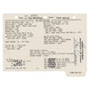 Image 1 : Apollo 17 Flown LM Lunar Surface Checklist Page Signed and Flight-Certified by Gene Cernan