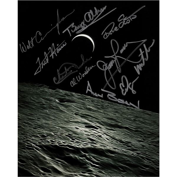 Apollo Astronauts (9) Signed Photograph