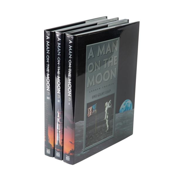 Apollo Astronauts: McDivitt, Mitchell, and Worden Signed Books