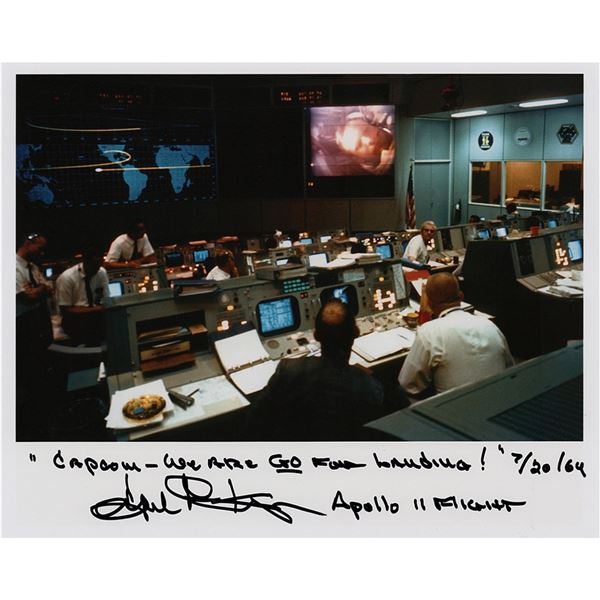 Gene Kranz Signed Photograph