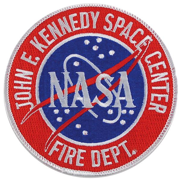 STS-70 Flown KSC Fire Patch