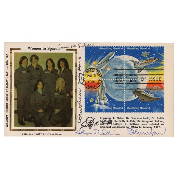 Women in Space Signed First Day Cover