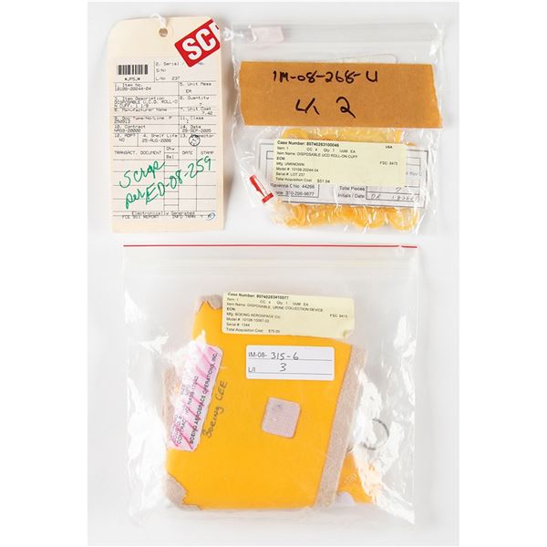 Space Shuttle Disposable Urine Collection Device
