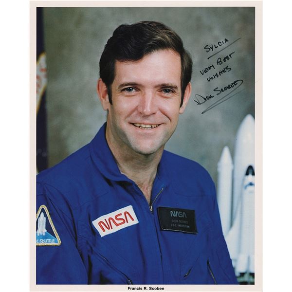 Dick Scobee Signed Photograph