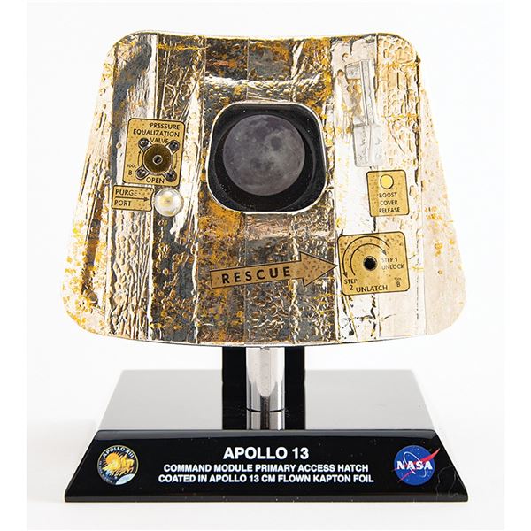 Apollo Command Module Hatch Engineer-Grade Model (Attested as Coated ...