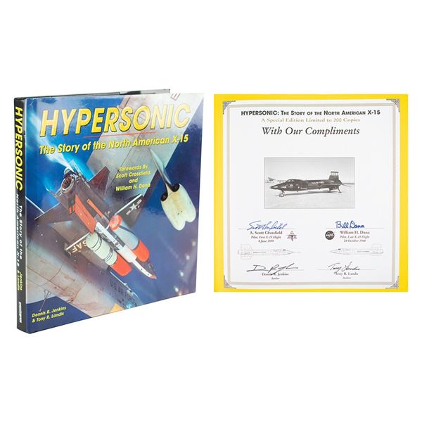 X-15 Pilots: Scott Crossfield and Bill Dana Signed Book