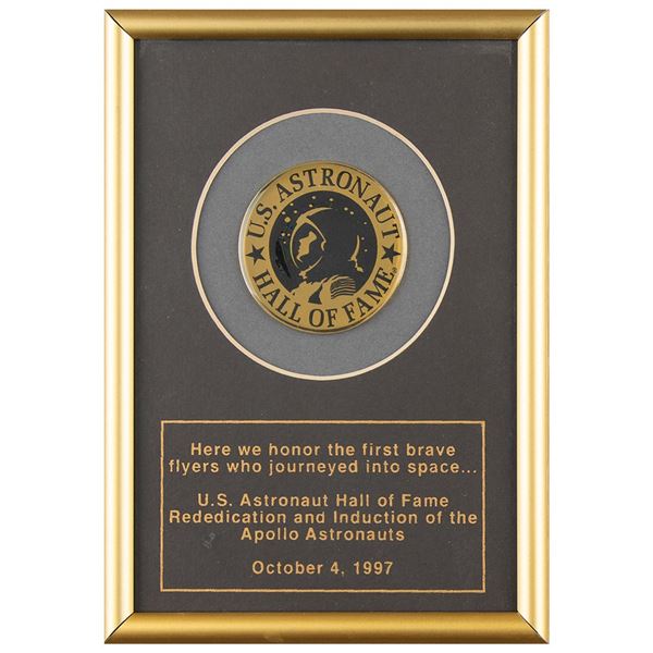 Al Worden's U.S. Astronaut Hall of Fame Plaque