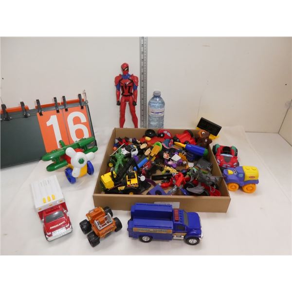 assorted children's toys