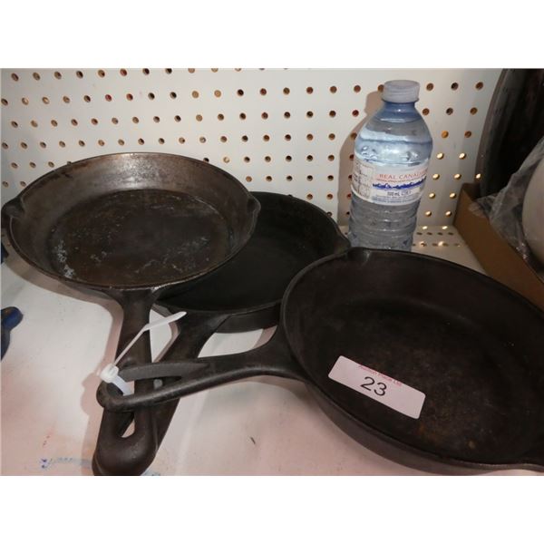 cast iron frying pans