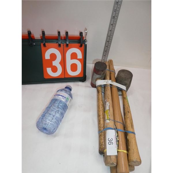 mallets & extra handles