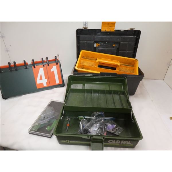 tool box & tackle box