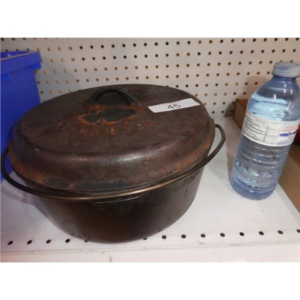 cast iron pot