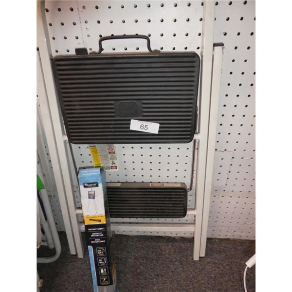 step stool & instant easel