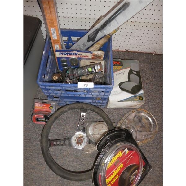 assorted automobile accessories