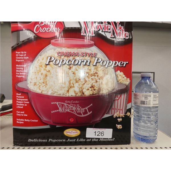 Betty Crocker electric Popcorn Popper